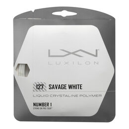 Cordajes De Tenis Luxilon Savage White 12,2m weiß